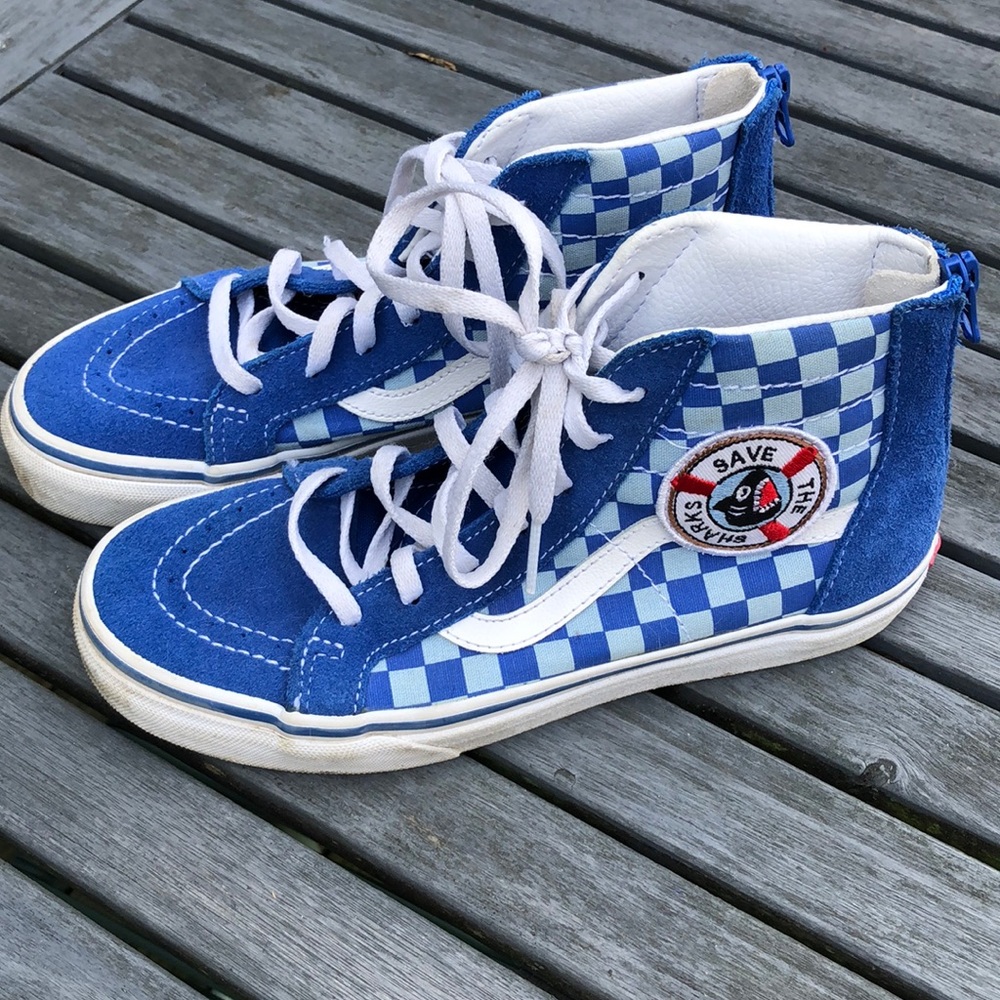 Boys Vans sk8 hi sneakers